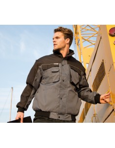 R-R071X-Zip Sleeve Heavy Duty Jacket 2